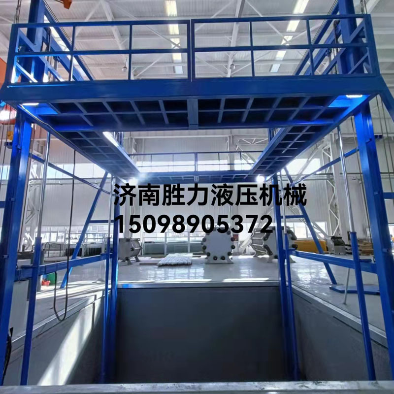 載重5噸特（tè）殊導軌式升（shēng）降機2台安裝完畢！